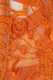 I.D. Sarrieri - + Net Sustain Royal Jewel Embroidered Tulle Underwired  Balconette Bra - 34DD