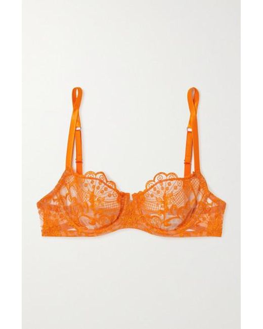 Tangerine Underwire Bralette