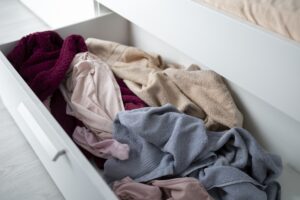 Messy Lingerie Drawer